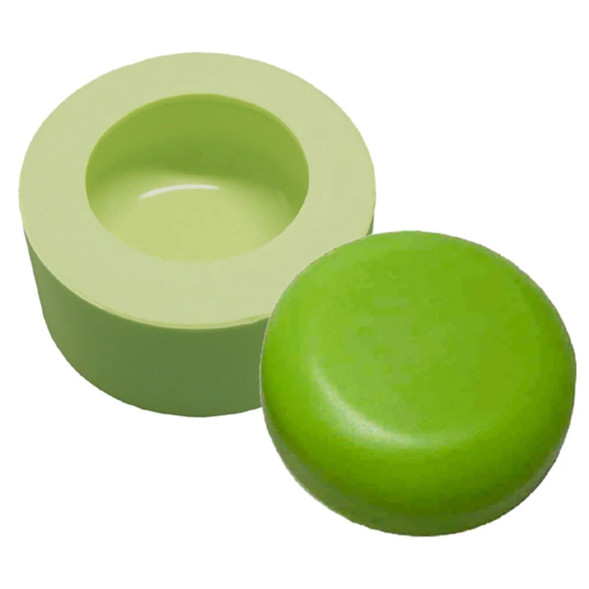 Molde de Silicone para Velas e Sabonetes Redondo Bojudo